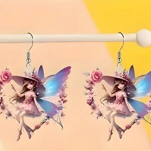 Whimsical Princess Dangle Earrings